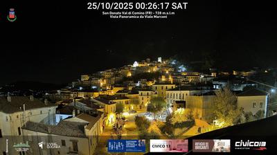 immagine della webcam nei dintorni di Castel di Sangro: webcam San Donato Val di Comino