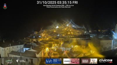 immagine della webcam nei dintorni di Scanno: webcam San Donato Val di Comino