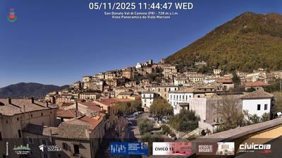 immagine della webcam nei dintorni di Pontecorvo: webcam San Donato Val di Comino