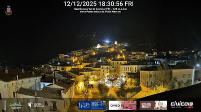 immagine della webcam nei dintorni di Isola del Liri: webcam San Donato Val di Comino
