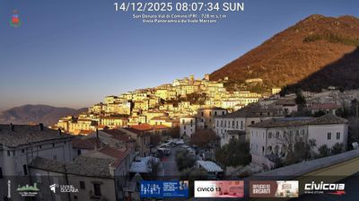 immagine della webcam nei dintorni di Acquaviva d'Isernia: webcam San Donato Val di Comino