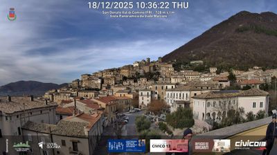immagine della webcam nei dintorni di Sant'Oliva Pontecorvo: webcam San Donato Val di Comino