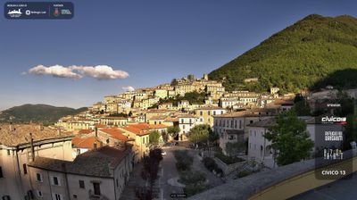 immagine della webcam nei dintorni di Macchia d'Isernia: webcam San Donato Val di Comino