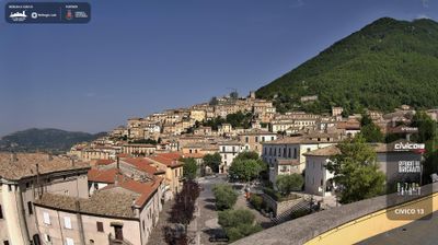 immagine della webcam nei dintorni di Scontrone: webcam San Donato Val di Comino