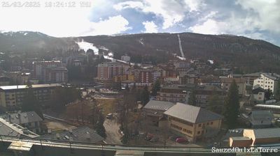 immagine della webcam nei dintorni di Pragelato: webcam Sauze d'Oulx