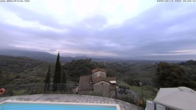 immagine della webcam nei dintorni di Montecatini Terme: webcam Buggiano