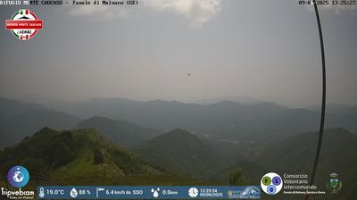 immagine della webcam nei dintorni di Bogliasco: webcam Favale di Malvaro