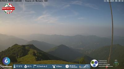 immagine della webcam nei dintorni di Sori: webcam Favale di Malvaro