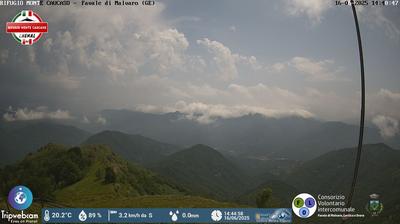 immagine della webcam nei dintorni di Chiavari: webcam Favale di Malvaro