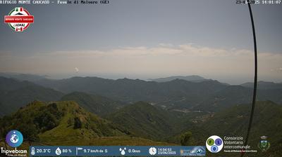 immagine della webcam nei dintorni di Portofino Vetta: webcam Favale di Malvaro