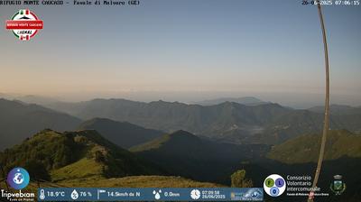immagine della webcam nei dintorni di Semorile: webcam Favale di Malvaro