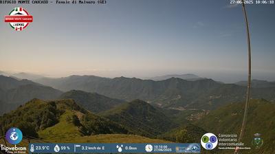 immagine della webcam nei dintorni di Portofino Vetta: webcam Favale di Malvaro
