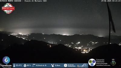 immagine della webcam nei dintorni di Santa Margherita Ligure: webcam Favale di Malvaro