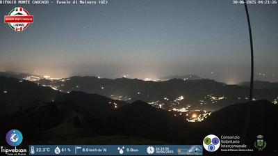 immagine della webcam nei dintorni di Sestri Levante: webcam Favale di Malvaro