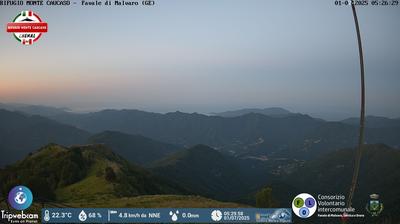 immagine della webcam nei dintorni di Cicagna: webcam Favale di Malvaro