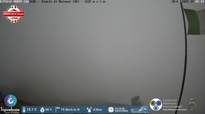 immagine della webcam nei dintorni di San Bernardo: webcam Favale di Malvaro