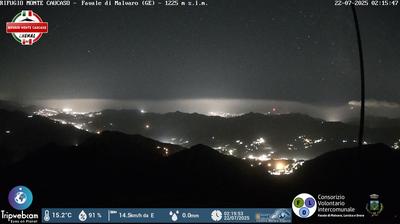 immagine della webcam nei dintorni di Rovegno: webcam Favale di Malvaro