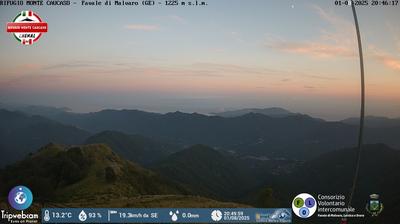 immagine della webcam nei dintorni di Cavi: webcam Favale di Malvaro