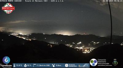 immagine della webcam nei dintorni di Casermette del  monte Penna: webcam Favale di Malvaro