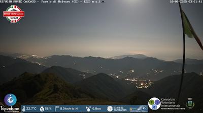 immagine della webcam nei dintorni di Carrega Ligure: webcam Favale di Malvaro