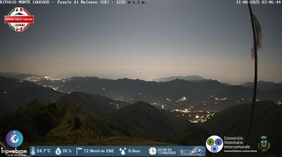 immagine della webcam nei dintorni di Carrega Ligure: webcam Favale di Malvaro
