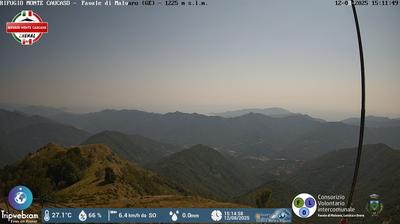 immagine della webcam nei dintorni di Chiavari: webcam Favale di Malvaro