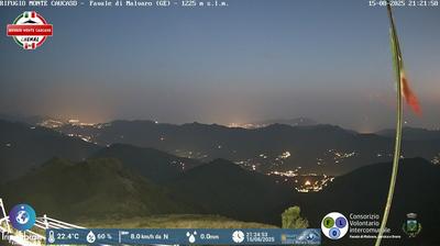 immagine della webcam nei dintorni di Sestri Levante: webcam Favale di Malvaro