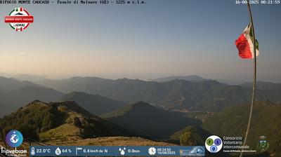 immagine della webcam nei dintorni di Cicagna: webcam Favale di Malvaro