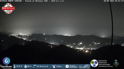 immagine della webcam nei dintorni di San Bernardo: webcam Favale di Malvaro