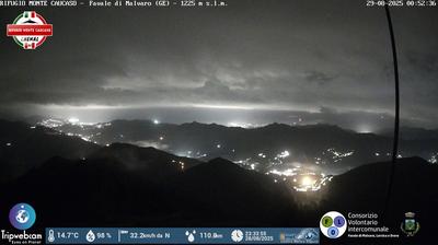 immagine della webcam nei dintorni di Sestri Levante: webcam Favale di Malvaro