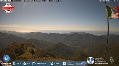 immagine della webcam nei dintorni di Tribogna: webcam Favale di Malvaro