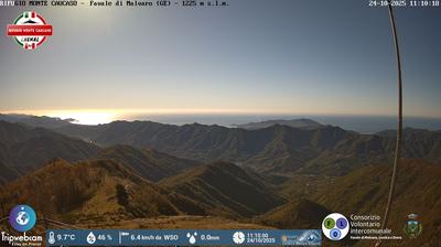 immagine della webcam nei dintorni di Chiavari: webcam Favale di Malvaro