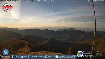 immagine della webcam nei dintorni di Carrega Ligure: webcam Favale di Malvaro