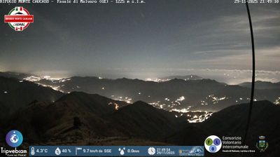 immagine della webcam nei dintorni di Propata: webcam Favale di Malvaro