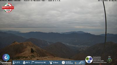 immagine della webcam nei dintorni di Zerba: webcam Favale di Malvaro