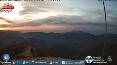 immagine della webcam nei dintorni di Sestri Levante: webcam Favale di Malvaro