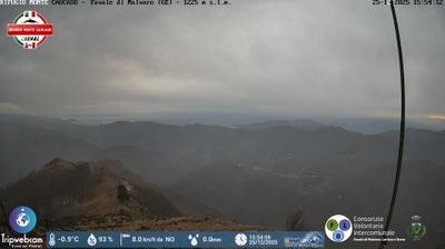 immagine della webcam nei dintorni di Portofino Vetta: webcam Favale di Malvaro