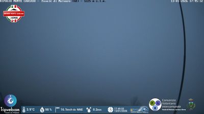 immagine della webcam nei dintorni di Carrega Ligure: webcam Favale di Malvaro