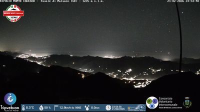immagine della webcam nei dintorni di Lavagna: webcam Favale di Malvaro