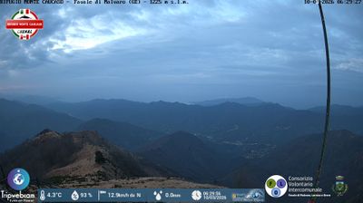 immagine della webcam nei dintorni di San Colombano Certenoli: webcam Favale di Malvaro