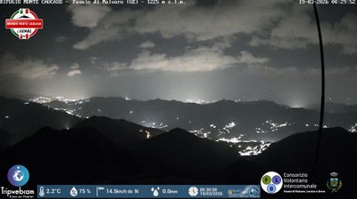 immagine della webcam nei dintorni di Zerba: webcam Favale di Malvaro