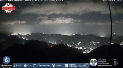 immagine della webcam nei dintorni di Rapallo: webcam Favale di Malvaro