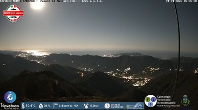 immagine della webcam nei dintorni di Cicagna: webcam Favale di Malvaro