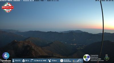 immagine della webcam nei dintorni di Chiavari: webcam Favale di Malvaro