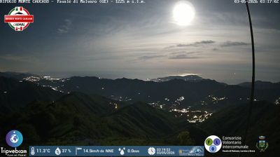 immagine della webcam nei dintorni di Portofino: webcam Favale di Malvaro