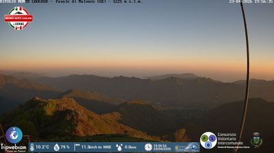 immagine della webcam nei dintorni di San Colombano Certenoli: webcam Favale di Malvaro