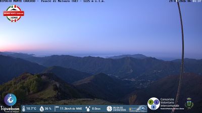 immagine della webcam nei dintorni di Camogli: webcam Favale di Malvaro