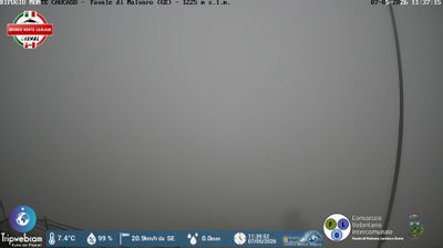 immagine della webcam nei dintorni di Rapallo: webcam Favale di Malvaro