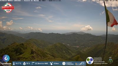 immagine della webcam nei dintorni di Lavagna: webcam Favale di Malvaro