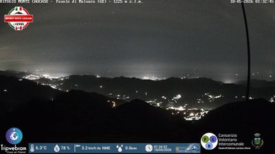 immagine della webcam nei dintorni di Cicagna: webcam Favale di Malvaro